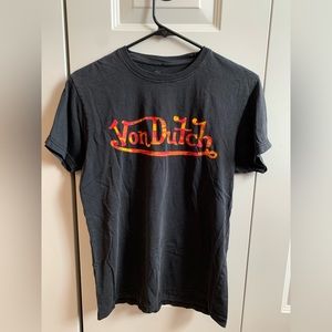 (vintage?) orange camo von dutch shirt